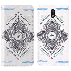 3D Painting Colored Drawing Pattern Horizontal Flip TPU + PU Leather Case with Holder & Card Slots & Wallet & Lanyard, For Motorola Moto G8 Play, For Motorola Moto G8 Plus, For Nokia 1.3, For Nokia 2.3