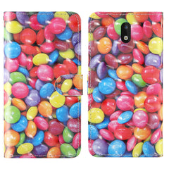 3D Painting Colored Drawing Pattern Horizontal Flip TPU + PU Leather Case with Holder & Card Slots & Wallet & Lanyard, For Motorola Moto G8 Play, For Motorola Moto G8 Plus, For Nokia 1.3, For Nokia 2.3