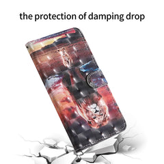 3D Painting Colored Drawing Pattern Horizontal Flip TPU + PU Leather Case with Holder & Card Slots & Wallet & Lanyard, For iPhone 6 / 6s, For iPhone 6 Plus / 6s Plus, For iPhone 7 / 8