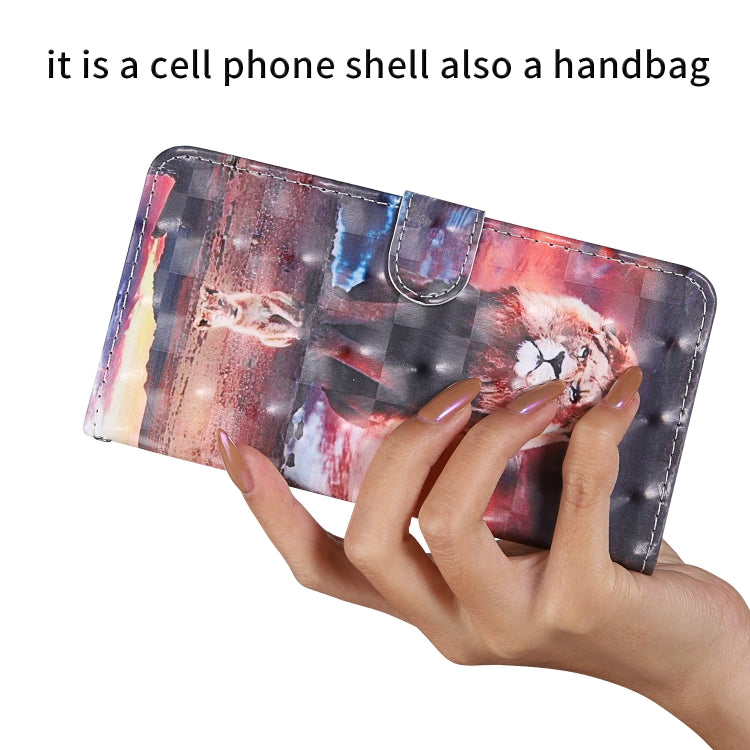 3D Painting Colored Drawing Pattern Horizontal Flip TPU + PU Leather Case with Holder & Card Slots & Wallet & Lanyard, For iPhone 6 / 6s, For iPhone 6 Plus / 6s Plus, For iPhone 7 / 8
