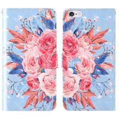 3D Painting Colored Drawing Pattern Horizontal Flip TPU + PU Leather Case with Holder & Card Slots & Wallet & Lanyard, For Nokia 3.2, For Nokia 7.6 / 6.2, For iPhone 6 / 6s, For iPhone 6 Plus / 6s Plus