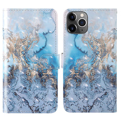 3D Painting Colored Drawing Pattern Horizontal Flip TPU + PU Leather Case with Holder & Card Slots & Wallet & Lanyard, For iPhone 7 / 8, For iPhone 7 Plus / 8 Plus, For iPhone 11, For iPhone 11 Pro