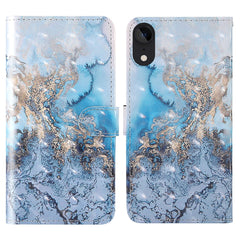 3D Painting Colored Drawing Pattern Horizontal Flip TPU + PU Leather Case with Holder & Card Slots & Wallet & Lanyard, For iPhone 11 Pro Max, For iPhone X, For iPhone XR, For iPhone XS Max