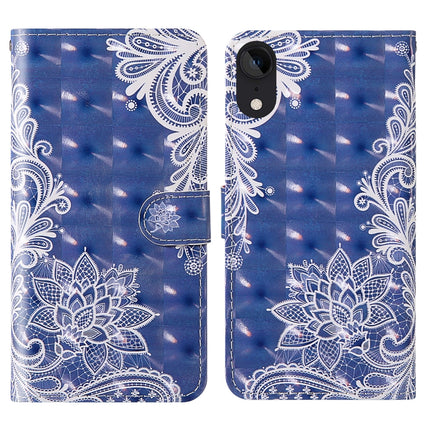 3D Painting Colored Drawing Pattern Horizontal Flip TPU + PU Leather Case with Holder & Card Slots & Wallet & Lanyard