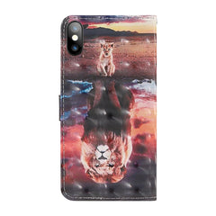 3D-Malerei, farbiges Zeichenmuster, horizontales Flip-TPU + PU-Lederetui mit Halter &amp; Kartenfächern &amp; Geldbörse &amp; Trageband, für iPhone 7/8, für iPhone 7 Plus / 8 Plus, für iPhone 11, für iPhone 11 Pro