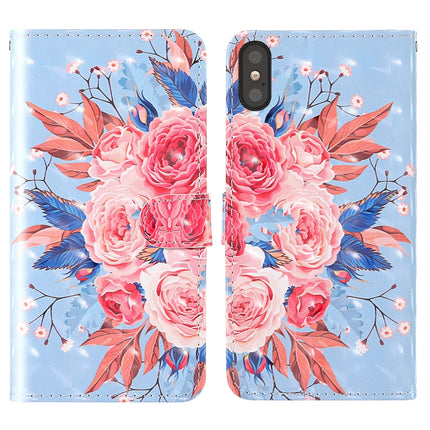 3D-Malerei, farbiges Zeichenmuster, horizontales Flip-TPU + PU-Lederetui mit Halter &amp; Kartenfächern &amp; Geldbörse &amp; Trageband, für iPhone 7/8, für iPhone 7 Plus / 8 Plus, für iPhone 11, für iPhone 11 Pro