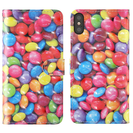 3D-Malerei, farbiges Zeichenmuster, horizontales Flip-TPU + PU-Lederetui mit Halter &amp; Kartenfächern &amp; Geldbörse &amp; Trageband, für iPhone 7/8, für iPhone 7 Plus / 8 Plus, für iPhone 11, für iPhone 11 Pro