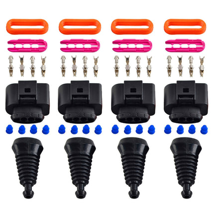 1 Set For Audi A7 3.0T 2016 Car Ignition Coil Connector Repair Kit, Large Size 1J0998724, Large Size