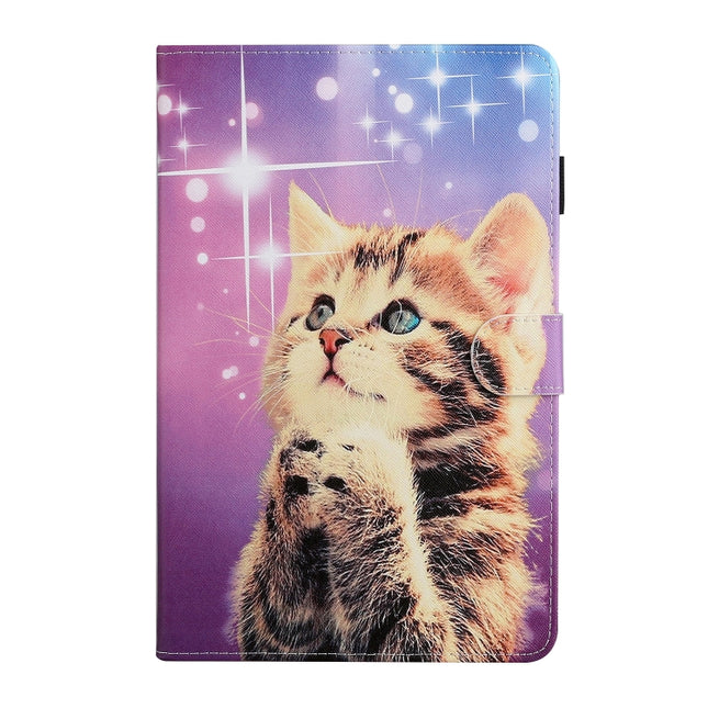 Colored Drawing Pattern Horizontal Flip PU Leather Case with Holder & Card Slot, For Samsung Galaxy Tab A8.0 (2019) T290, For Samsung Galaxy Tab A 10.1 (2019) T515 / T510, For 7 inch Universal Tablet PC, For 8 inch Universal Tablet PC