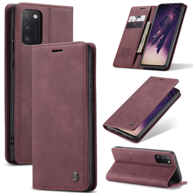 CaseMe-013 Multifunctional Retro Frosted Horizontal Flip Leather Case with Card Slot & Holder & Wallet, For Samsung Galaxy A21S, For Samsung Galaxy A31, For Samsung Galaxy A41