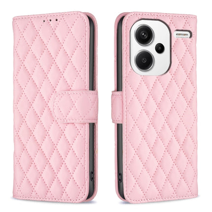 Diamond Lattice Wallet Leather Flip Phone Case, For Xiaomi Redmi Note 13, For Xiaomi Redmi 13C, For Xiaomi Redmi Note 13 Pro+ 5G, For Xiaomi Redmi Note 13 Pro 5G