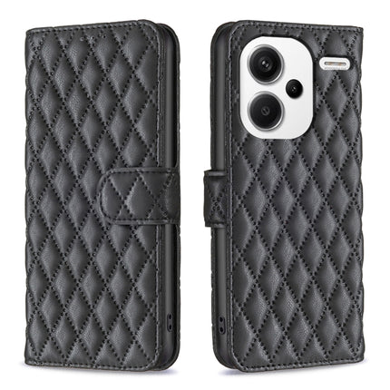 Diamond Lattice Wallet Leather Flip Phone Case, For Xiaomi Redmi Note 13, For Xiaomi Redmi 13C, For Xiaomi Redmi Note 13 Pro+ 5G, For Xiaomi Redmi Note 13 Pro 5G