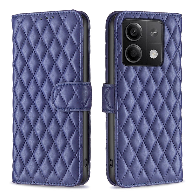 Diamond Lattice Wallet Leather Flip Phone Case, For Xiaomi Redmi Note 13, For Xiaomi Redmi 13C, For Xiaomi Redmi Note 13 Pro+ 5G, For Xiaomi Redmi Note 13 Pro 5G