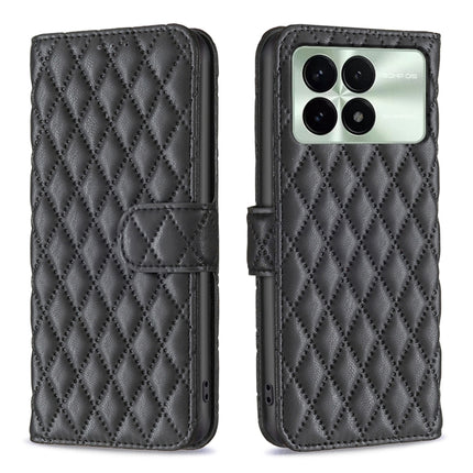 Diamond Lattice Wallet Leather Flip Phone Case, For Xiaomi Redmi A3, For Xiaomi Redmi Note 13 Pro 4G Global, For Xiaomi Redmi Note 13 4G Global, For Xiaomi Redmi K70E