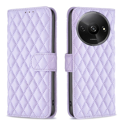 Diamond Lattice Wallet Leather Flip Phone Case, For Xiaomi Redmi A3, For Xiaomi Redmi Note 13 Pro 4G Global, For Xiaomi Redmi Note 13 4G Global, For Xiaomi Redmi K70E