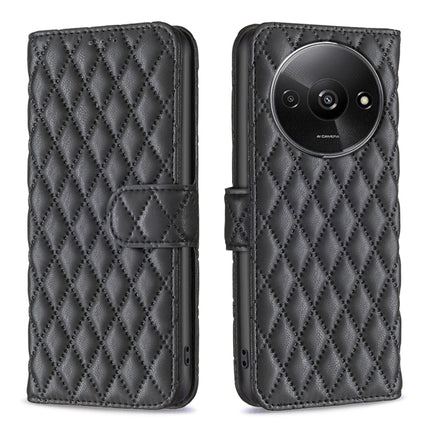 Diamond Lattice Wallet Leather Flip Phone Case, For Xiaomi Redmi A3, For Xiaomi Redmi Note 13 Pro 4G Global, For Xiaomi Redmi Note 13 4G Global, For Xiaomi Redmi K70E