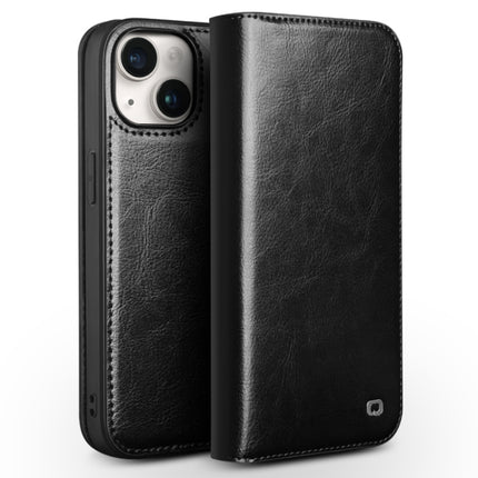 QIALINO Classic Genuine Leather Phone Case, For iPhone 16e / 17e, For iPhone 17 Pro Max, For iPhone 17 Pro, For iPhone 17, For iPhone Air, For iPhone 16 Pro Max, For iPhone 16 Pro, For iPhone 16 Plus, For iPhone 16, For iPhone 15 Pro Max               ...
