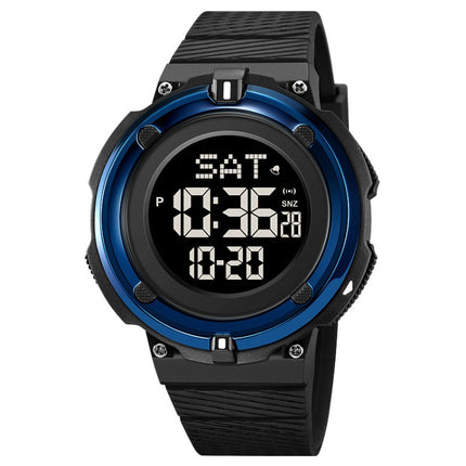 SKMEI 2010 Multifunctional Men 50M Waterproof Luminous Digital Wrist Watch