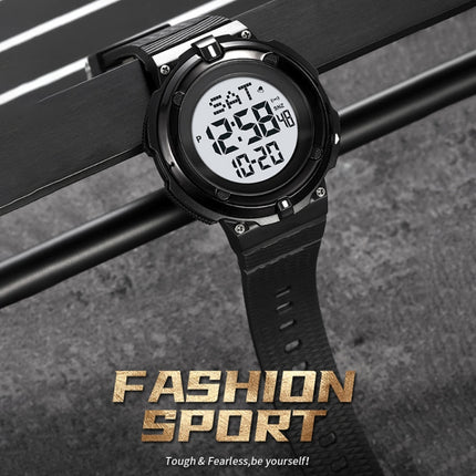 SKMEI 2010 Multifunctional Men 50M Waterproof Luminous Digital Wrist Watch
