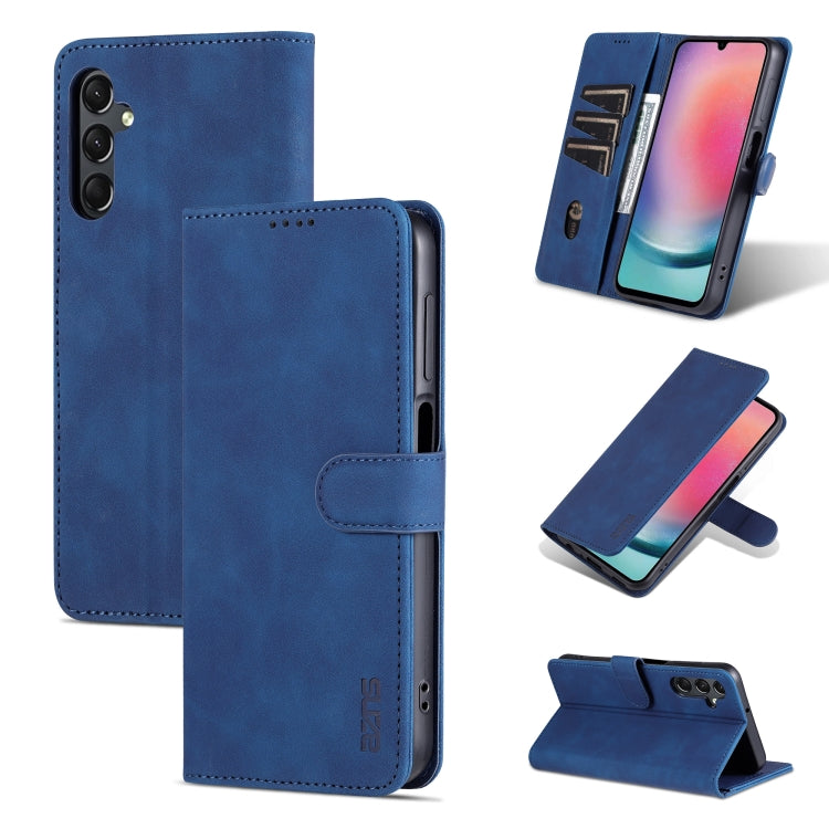AZNS Skin Feel Calf Texture Flip Leather Phone Case