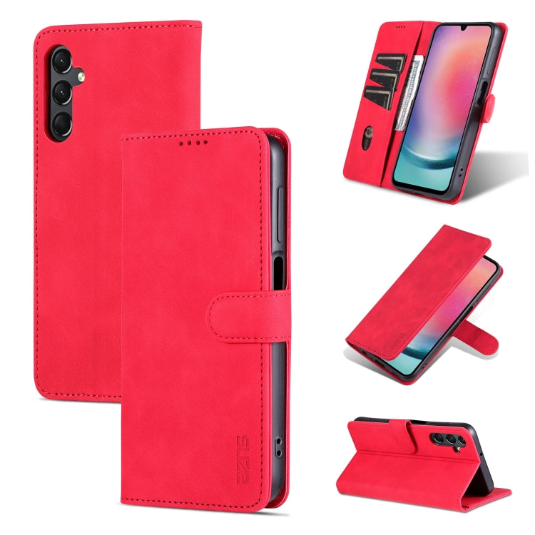AZNS Skin Feel Calf Texture Flip Leather Phone Case
