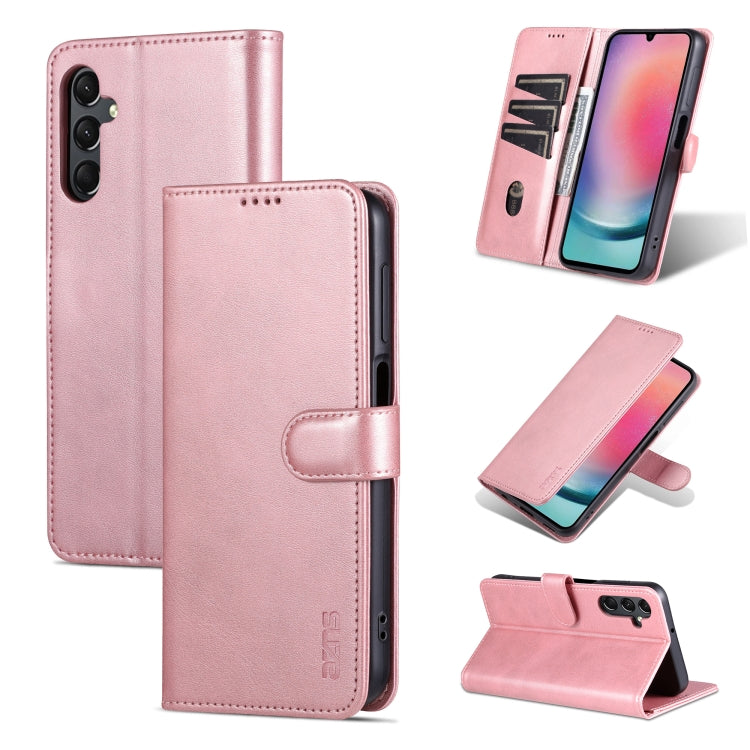 AZNS Skin Feel Calf Texture Flip Leather Phone Case