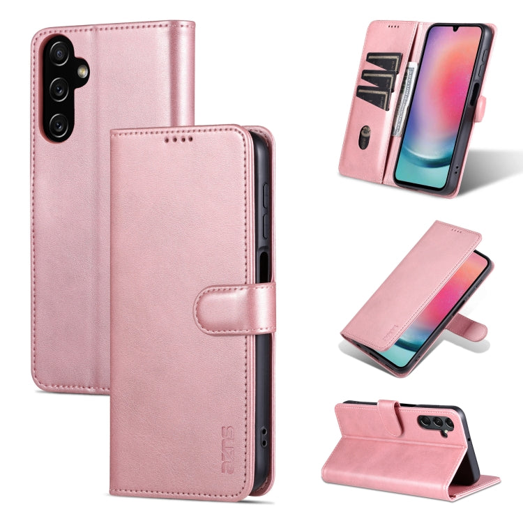 AZNS Skin Feel Calf Texture Flip Leather Phone Case