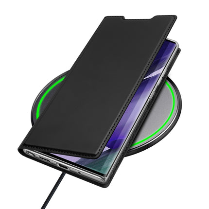 DUX DUCIS Skin Pro Series Horizontal Flip PU + TPU Leather Case, with Holder & Card Slots, For Samsung Galaxy Note 20 Ultra