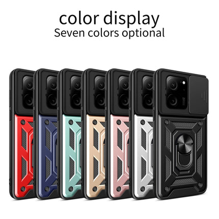 Sliding Camera Cover Design TPU Hybrid PC Phone Case, For Xiaomi 13T/13T Pro/Redmi K60 Ultra, For Xiaomi Redmi A1+