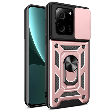 Sliding Camera Cover Design TPU Hybrid PC Phone Case, For Xiaomi 13T/13T Pro/Redmi K60 Ultra, For Xiaomi Redmi A1+