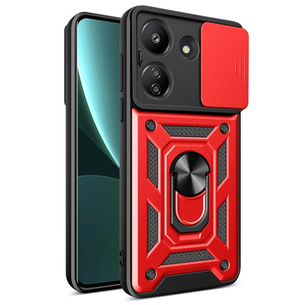 Sliding Camera Cover Design TPU Hybrid PC Phone Case, For Xiaomi Redmi 13C 4G, For Xiaomi Redmi Note 13 Pro 5G, For Xiaomi Redmi K60 Ultra 5G