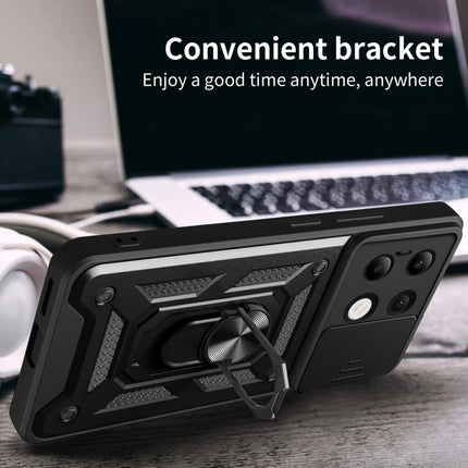 Sliding Camera Cover Design TPU Hybrid PC Phone Case, For Xiaomi Redmi Note 13 4G Global, For Xiaomi 14 Ultra, For Xiaomi Redmi Note 13 5G