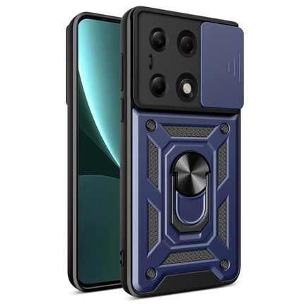 Sliding Camera Cover Design TPU Hybrid PC Phone Case, For Xiaomi Redmi 14R / 14C / Poco C75, For Xiaomi Redmi A3, For Xiaomi Redmi Note 13 Pro 4G Global