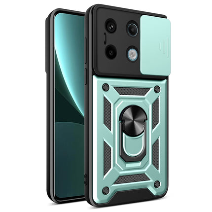 Sliding Camera Cover Design TPU Hybrid PC Phone Case, For Xiaomi Redmi 13C 4G, For Xiaomi Redmi Note 13 Pro 5G, For Xiaomi Redmi K60 Ultra 5G