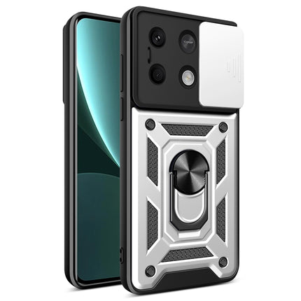 Sliding Camera Cover Design TPU Hybrid PC Phone Case, For Xiaomi Redmi Note 13 4G Global, For Xiaomi 14 Ultra, For Xiaomi Redmi Note 13 5G