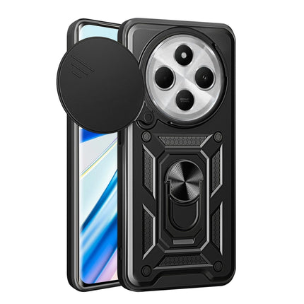 Sliding Camera Cover Design TPU Hybrid PC Phone Case, For Xiaomi Redmi 14R / 14C / Poco C75, For Xiaomi Redmi A3, For Xiaomi Redmi Note 13 Pro 4G Global