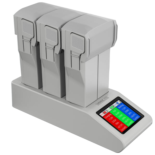 Cargador de batería STARTRC 3 en 1 con pantalla para DJI Mini 4 Pro/Mini 3/Mini 3 Pro