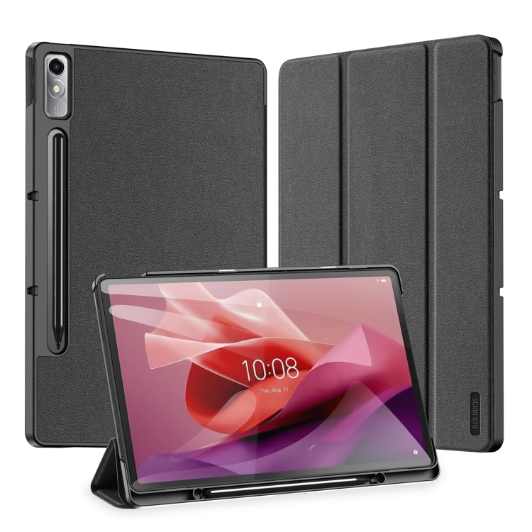 DUX DUCIS Domo Series Magnetic Flip Leather Tablet Case, For Lenovo Idea Tab Pro, For Lenovo Yoga Tab Plus, For Lenovo Tab P12 12.7 2023