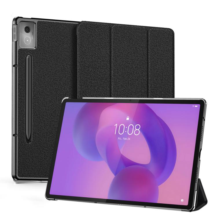DUX DUCIS Domo Series Magnetic Flip Leather Tablet Case, For Lenovo Idea Tab Pro, For Lenovo Yoga Tab Plus, For Lenovo Tab P12 12.7 2023