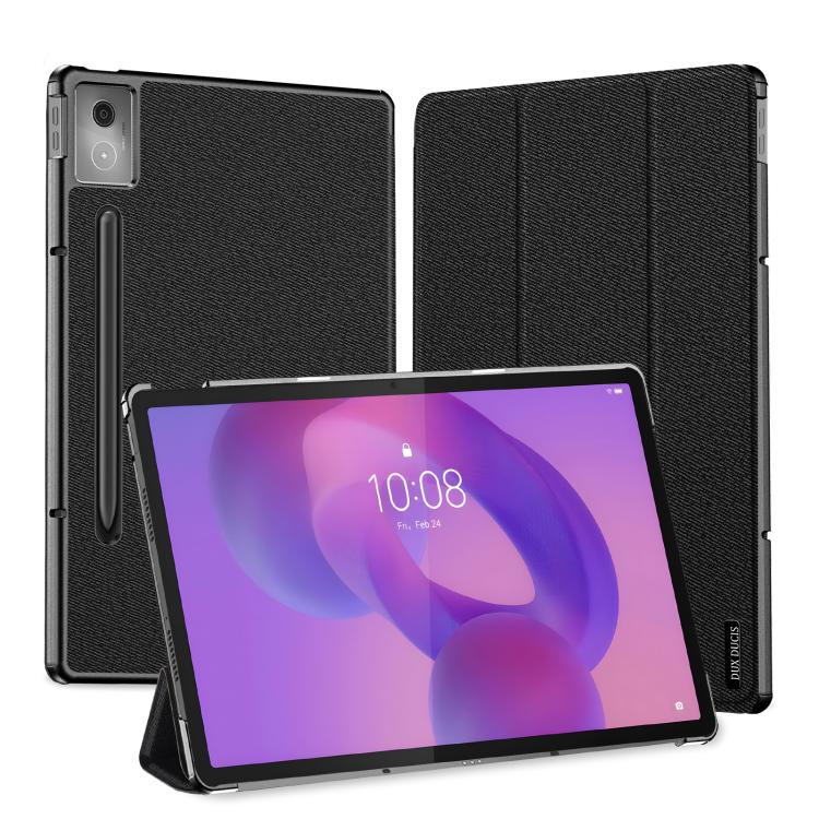 DUX DUCIS Domo Series Magnetic Flip Leather Tablet Case, For Lenovo Idea Tab Pro, For Lenovo Yoga Tab Plus, For Lenovo Tab P12 12.7 2023