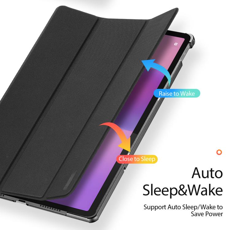DUX DUCIS Domo Series Magnetic Flip Leather Tablet Case, For Lenovo Idea Tab Pro, For Lenovo Yoga Tab Plus, For Lenovo Tab P12 12.7 2023