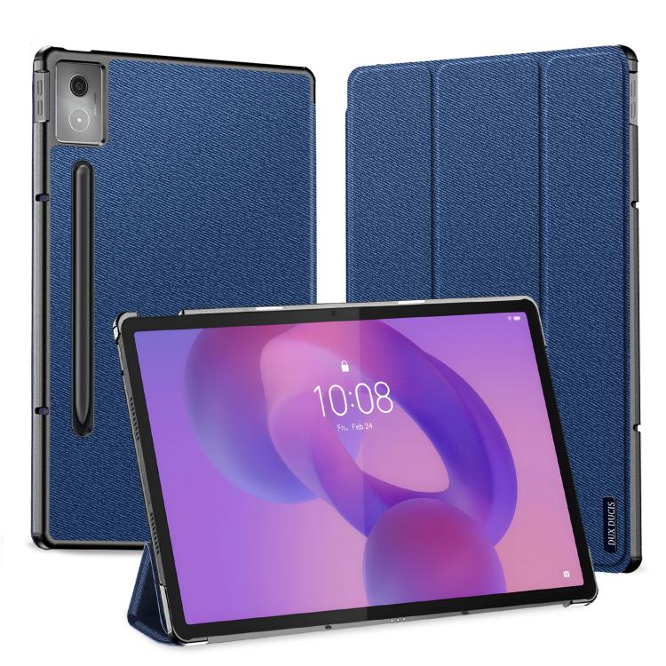 DUX DUCIS Domo Series Magnetic Flip Leather Tablet Case, For Lenovo Idea Tab Pro, For Lenovo Yoga Tab Plus, For Lenovo Tab P12 12.7 2023