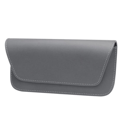 3064 Napa Texture Leather Car Glasses Storage Bag, 3064 (Olive Green), 3064 (Black), 3064 (Grey), 3064 (Brown)