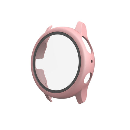 PC Protective Case with Tempered Glass Film, For Samsung Galaxy Watch Active 2 40mm, For Samsung Galaxy Watch Active 2 44mm