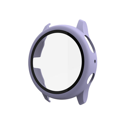 PC Protective Case with Tempered Glass Film, For Samsung Galaxy Watch Active 2 40mm, For Samsung Galaxy Watch Active 2 44mm