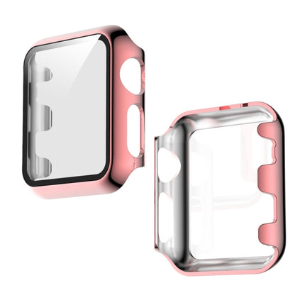 Full Coverage Plating TPU Case, For Apple Watch Series 3 & 2 & 1 38mm, For Apple Watch Series 3 & 2 & 1 42mm, For Apple Watch Series 5 & 4 40mm, For Apple Watch Series 5 & 4 44mm