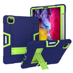 For iPad Pro 12.9 2021 / 2020 / 2019 / Navy Blue + Green