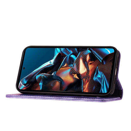 Butterfly Cat Embossing Flip Leather Phone Case, For Xiaomi Poco X5 Pro / Redmi Note 12 Pro 5G, For Xiaomi Poco X5 / Redmi Note 12 5G, For Xiaomi 12T / 12T Pro, For Xiaomi Redmi Note 11 Pro 4G/5G Global