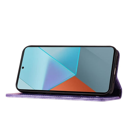 Butterfly Cat Embossing Flip Leather Phone Case, For Xiaomi 14, For Xiaomi Redmi Note 13 5G, For Xiaomi Redmi Note 13 Pro+ 5G, For Xiaomi Redmi Note 13 Pro 5G