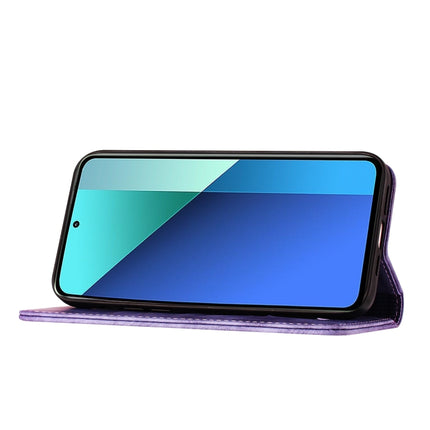 Butterfly Cat Embossing Flip Leather Phone Case, For Xiaomi Redmi Note 13 Pro 4G, For Xiaomi Redmi Note 13 4G, For Xiaomi Redmi 13C / POCO C65, For Xiaomi 14 Pro